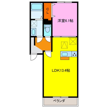 タートルエイトの物件間取画像